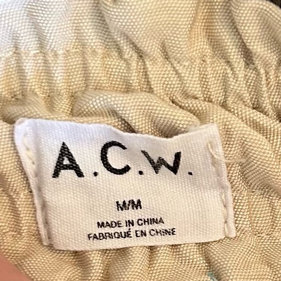 Light Beige Smocked Maxi Dress with Spaghetti Straps - Picture 8 of 9